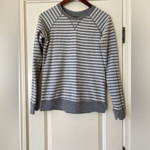 Women’s LuLu Lemon crew neck sweatshirt. M. Used. Some imperfections. See pics